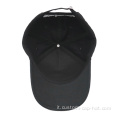 Cappello da baseball a 6 pannelli ricamato in 3D